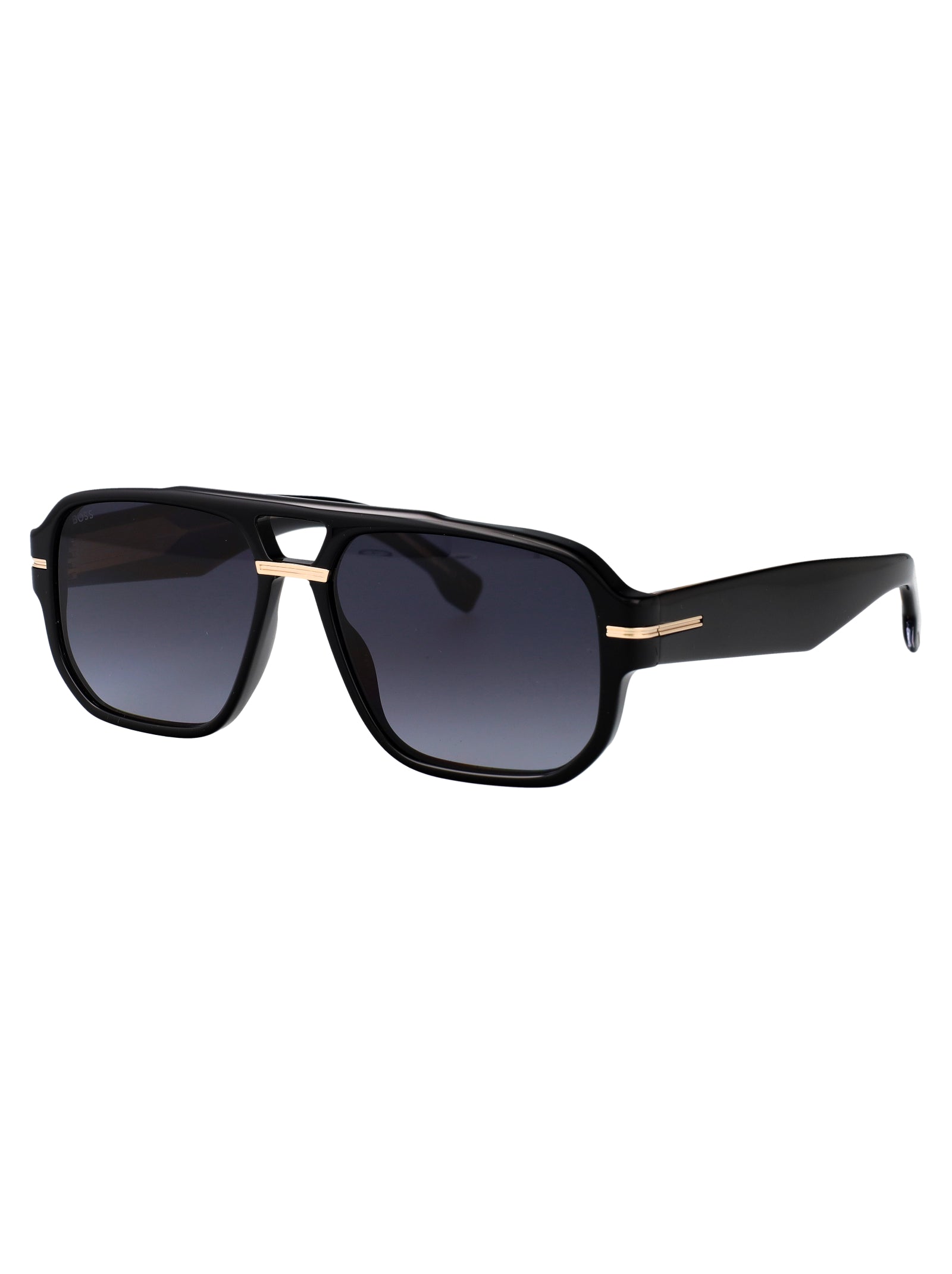 Boss 1718-S 807 Black Acetate Sunglasses