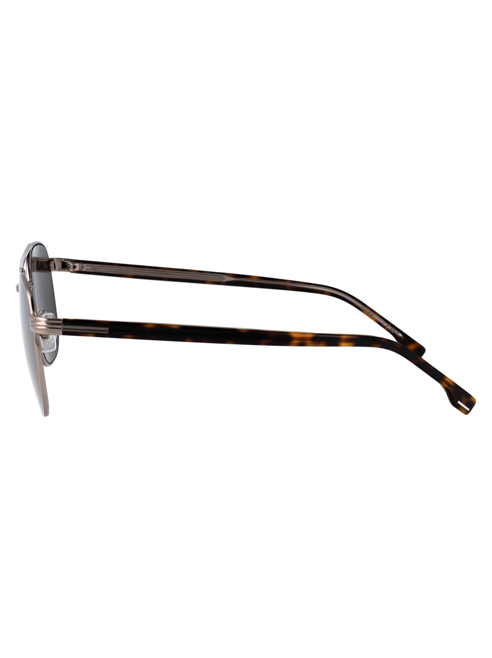Boss 1723-S Ruthenium Havana Stainless Steel Sunglasses