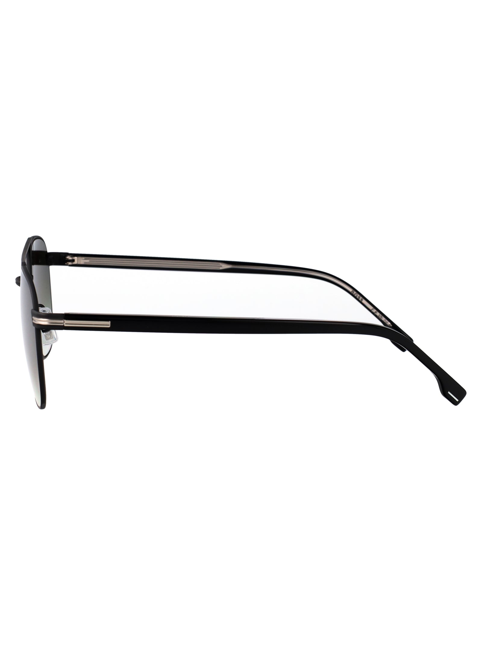 Boss 1723-S Ruthenium Havana Stainless Steel Sunglasses