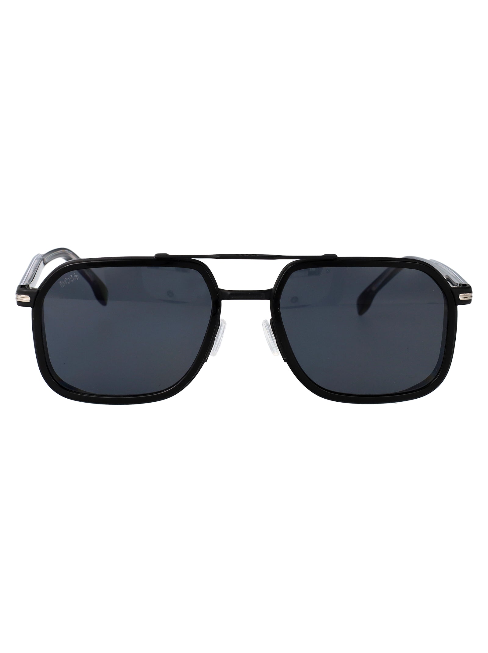 Boss 1724-S Black Gold Stainless Steel Sunglasses