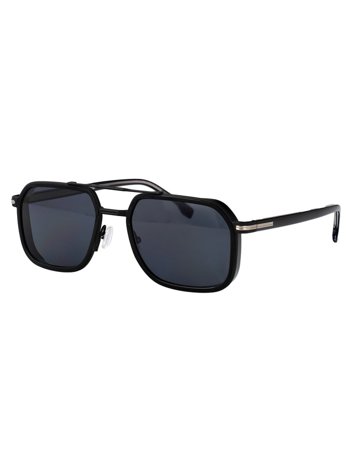 Boss 1724-S 807 Black Stainless Steel Sunglasses