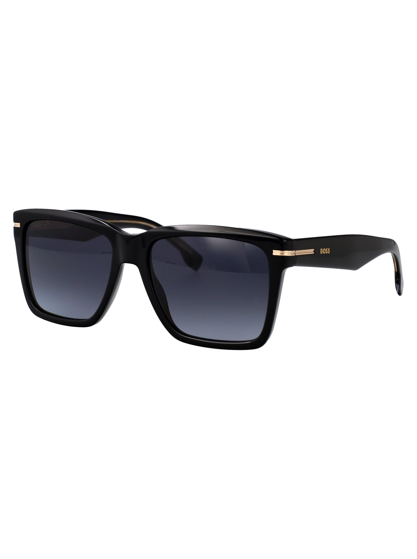 Boss 1745-S Black Acetate Sunglasses