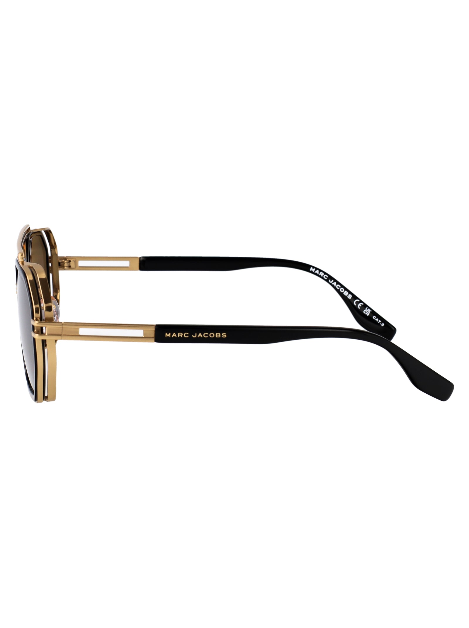 Marc 782-S Gold Black 2 Titanium Sunglasses