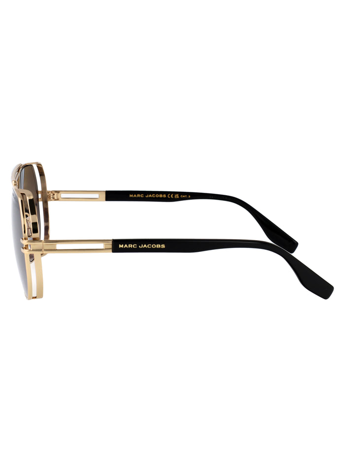 Marc 784-S Rhl Gold Black 2 Metal Sunglasses