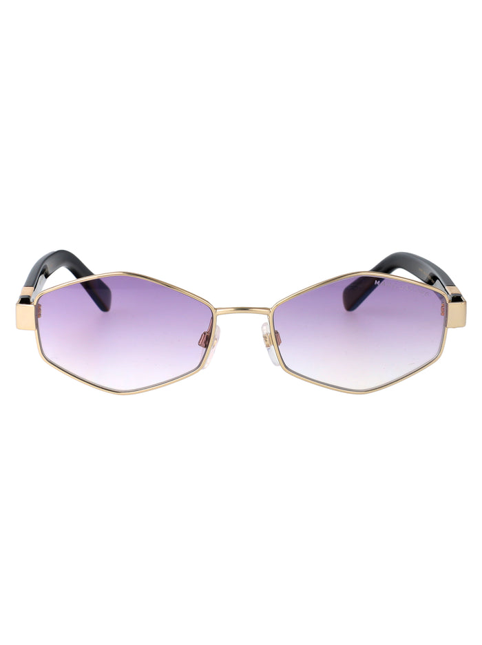 Marc 496-S S9e Gold Violet Metal Sunglasses