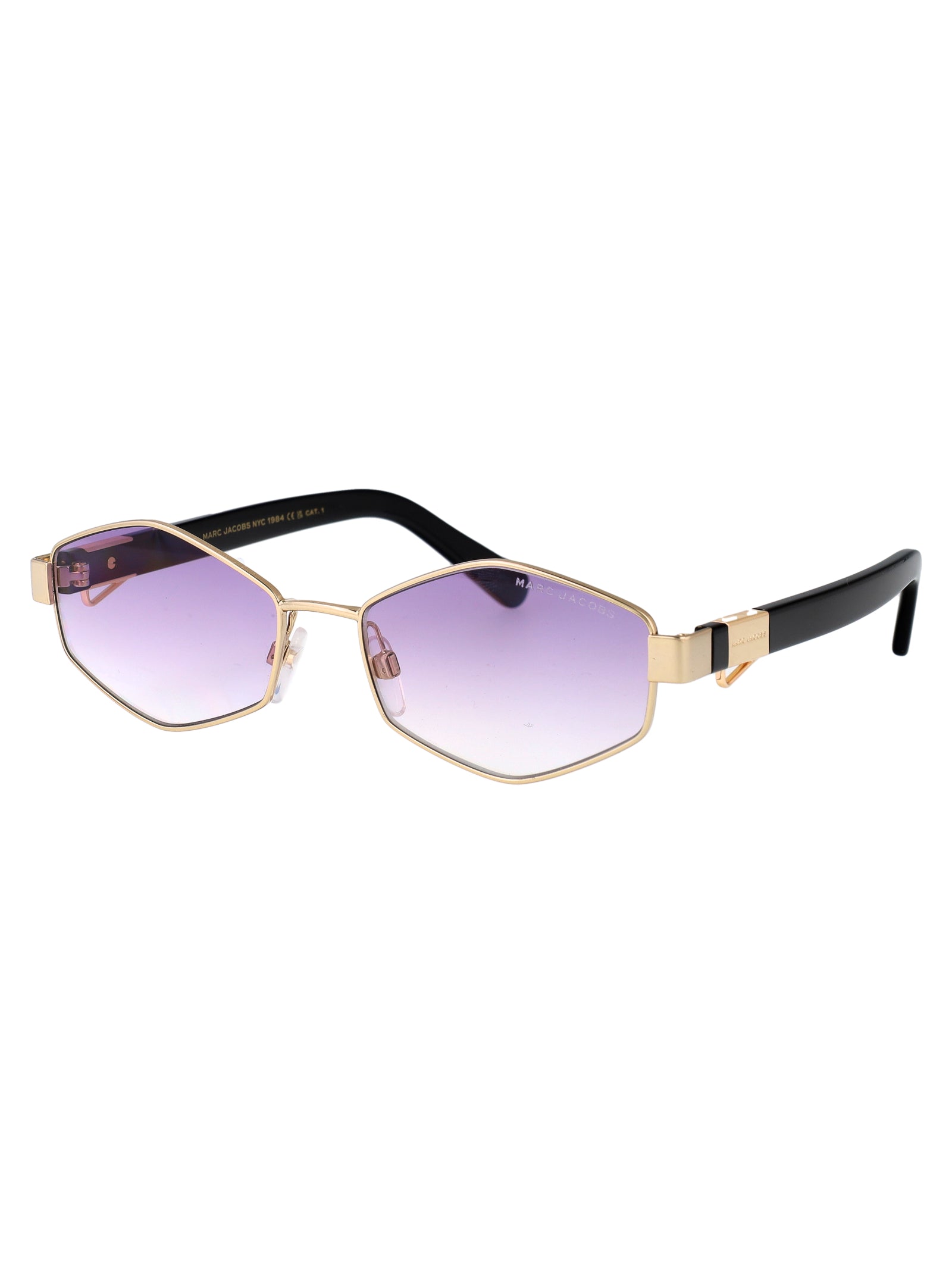 Marc 496-S S9e Gold Violet Metal Sunglasses