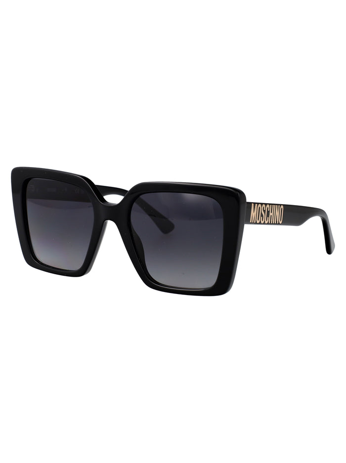 Mos172-S Black Acetate Sunglasses
