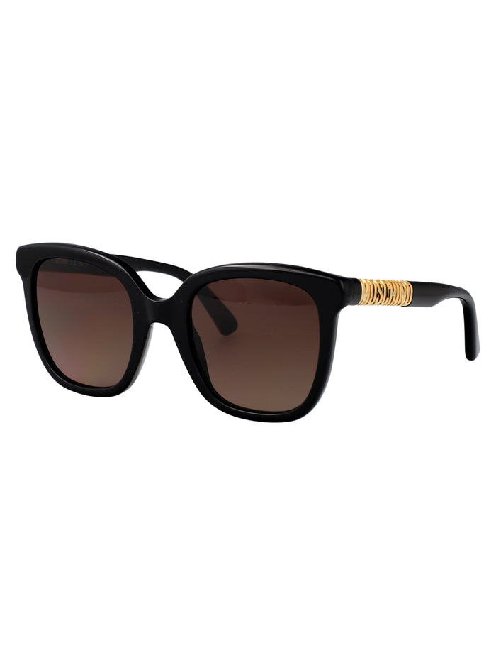 Mos178-S Black Acetate Sunglasses