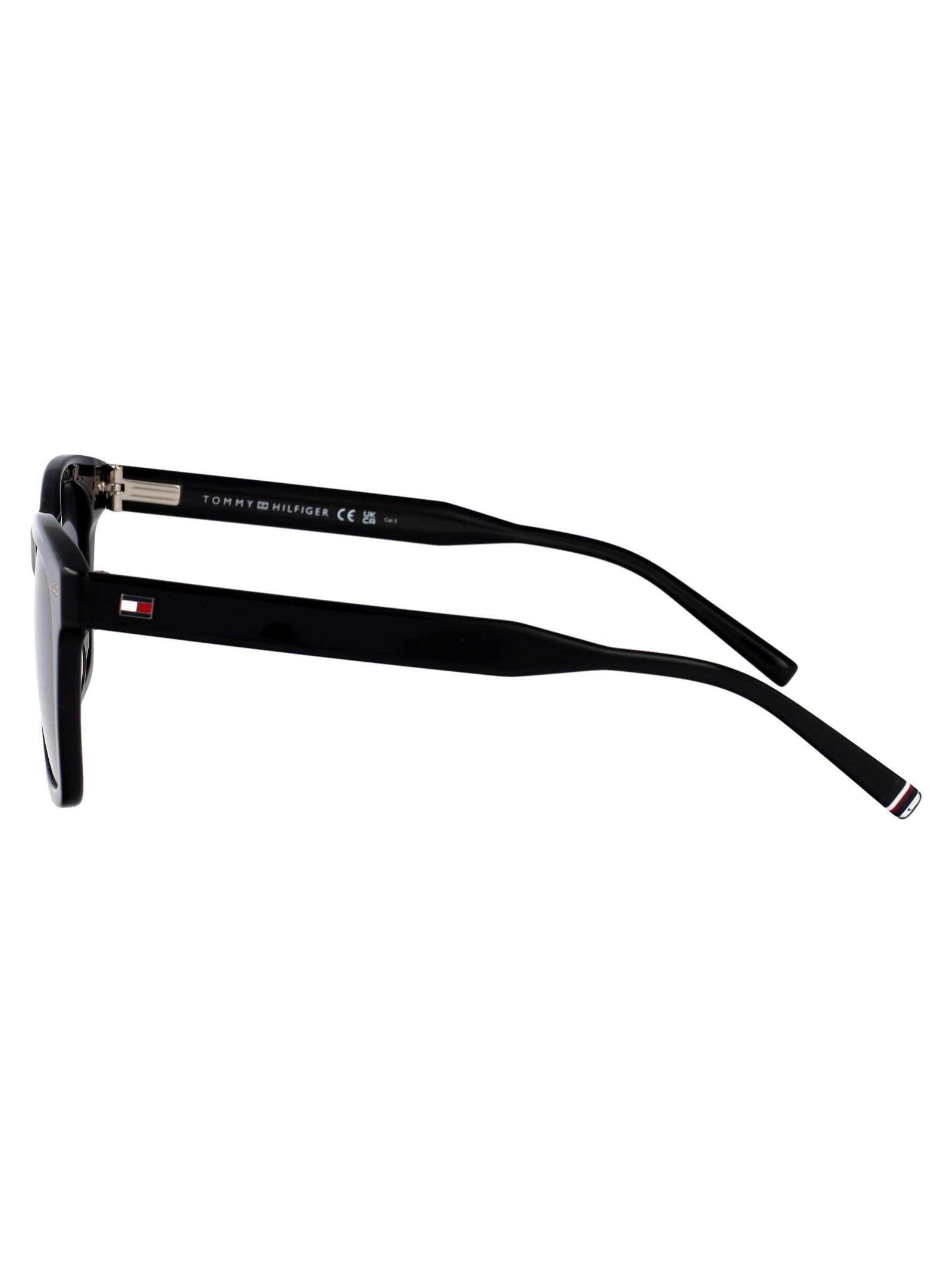 TH 2184-S Black Acetate Sunglasses
