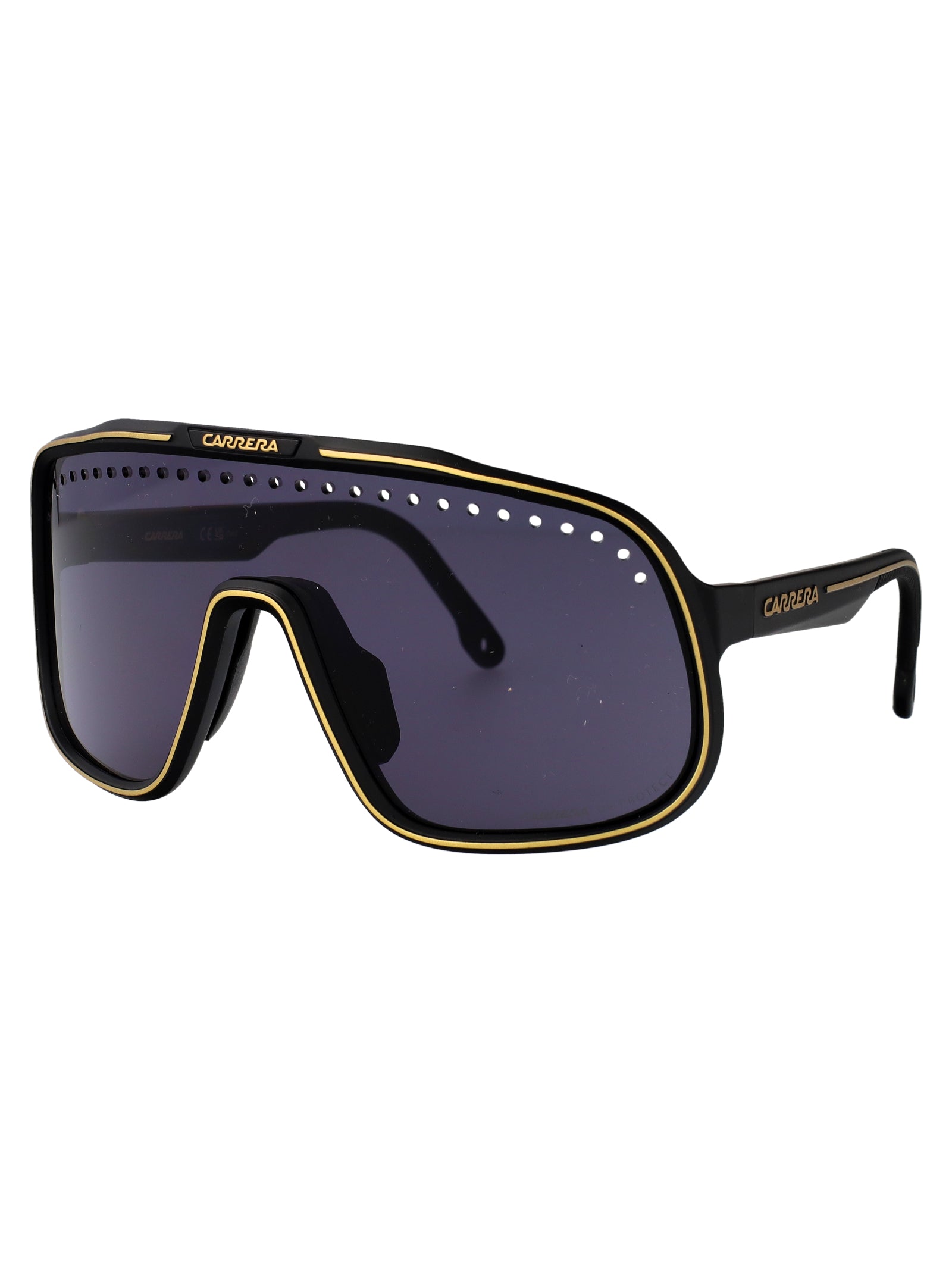C Sport 02-S Matte Black Gold Polyamide Inj-gril. Sunglasses