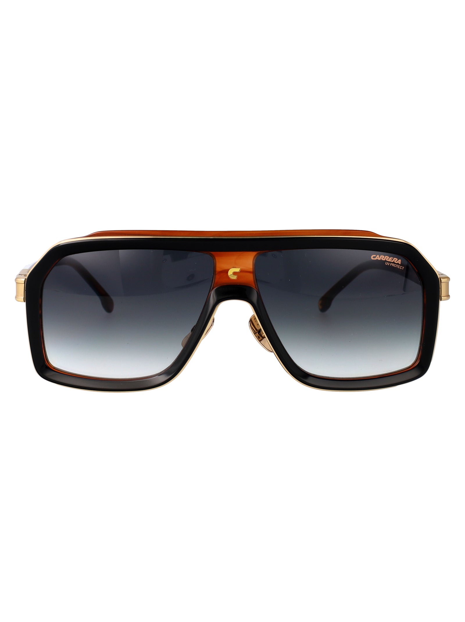 Ca 1053-S-Ti 37n Black Horn Acetate Sunglasses