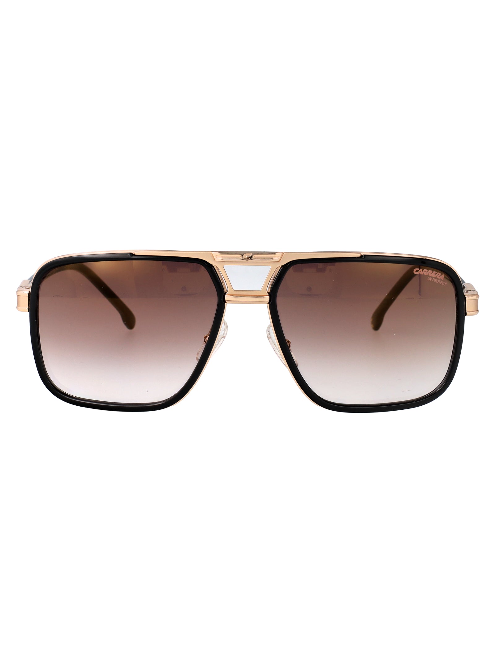 Carrera 1071-S Burgundy Black Metal Sunglasses