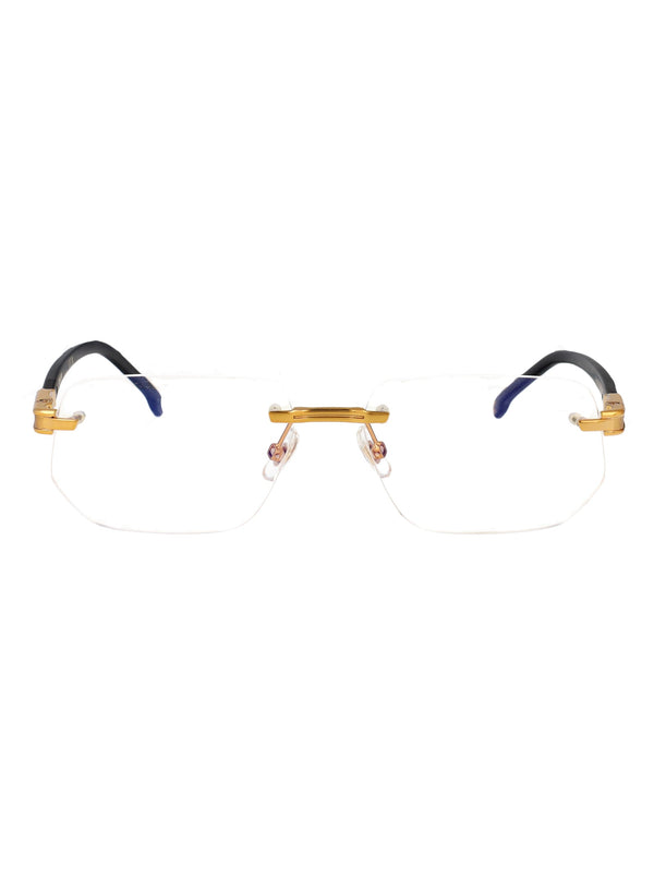Sunglasses Gold Metal Frame Glasses & Frames