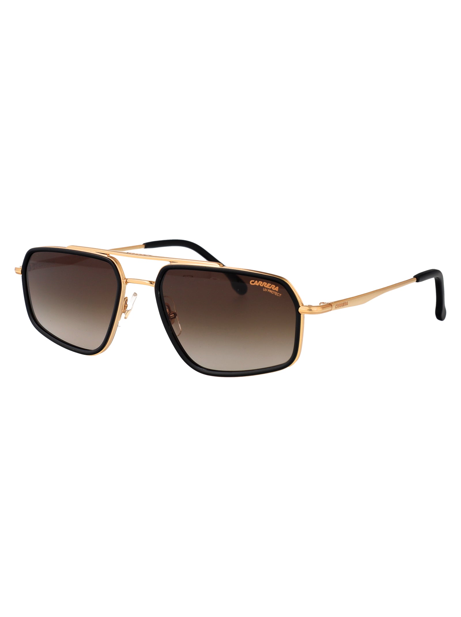 Carrera 338-S Matte Black Stainless Steel Sunglasses