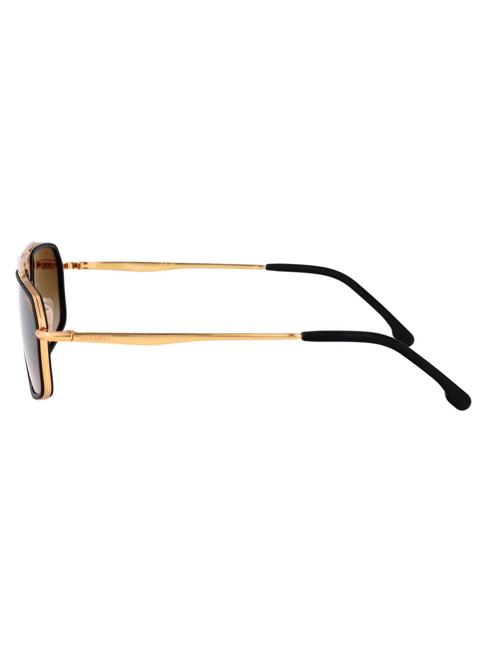 Carrera 338-S Matte Black Stainless Steel Sunglasses