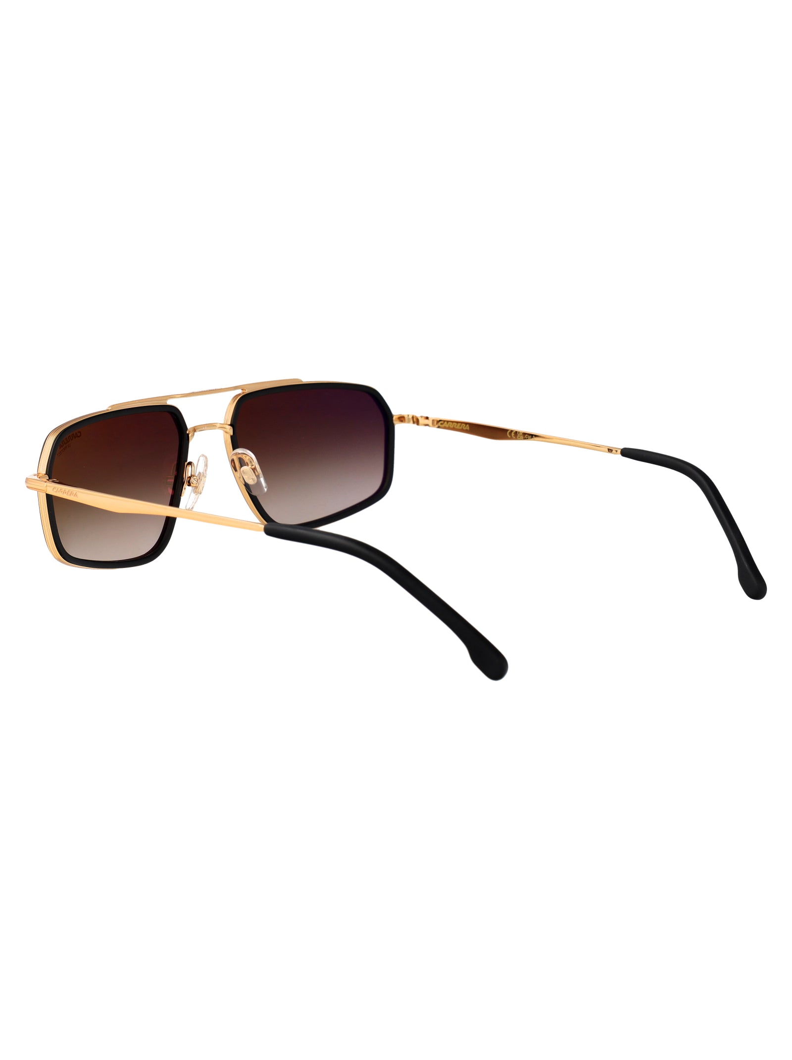 Carrera 338-S Matte Black Stainless Steel Sunglasses