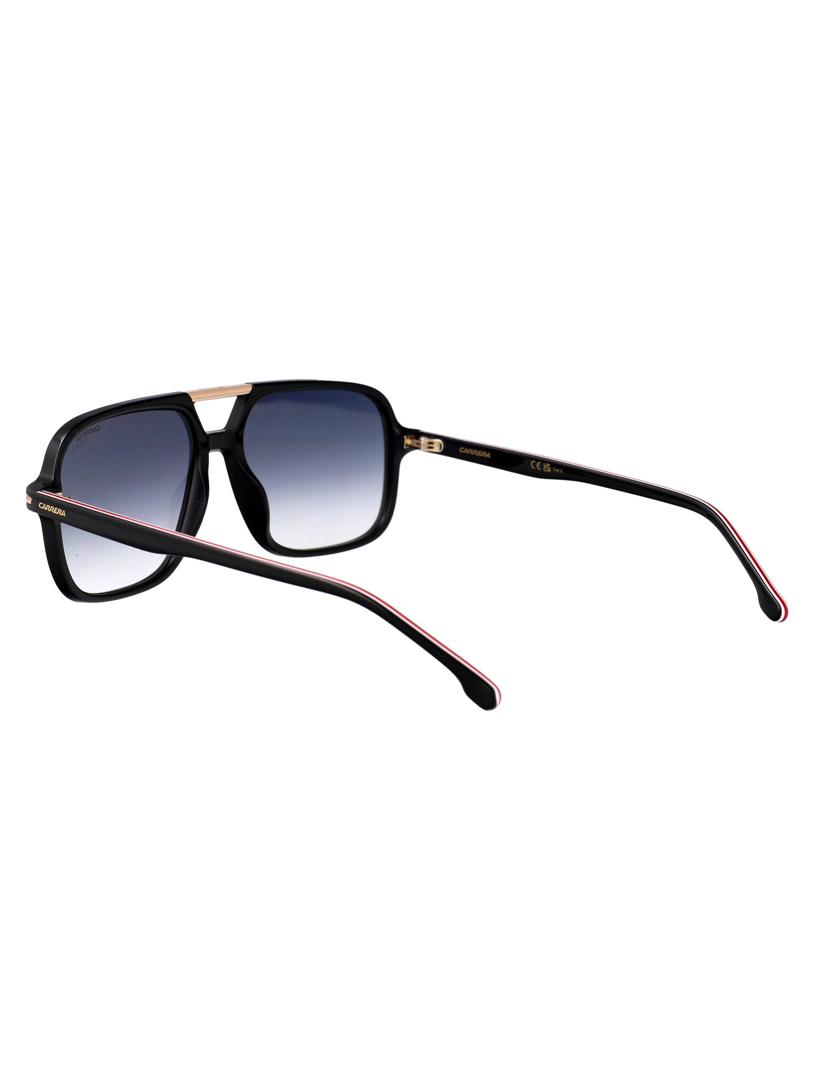 Carrera 350-S Black Gold Acetate Sunglasses