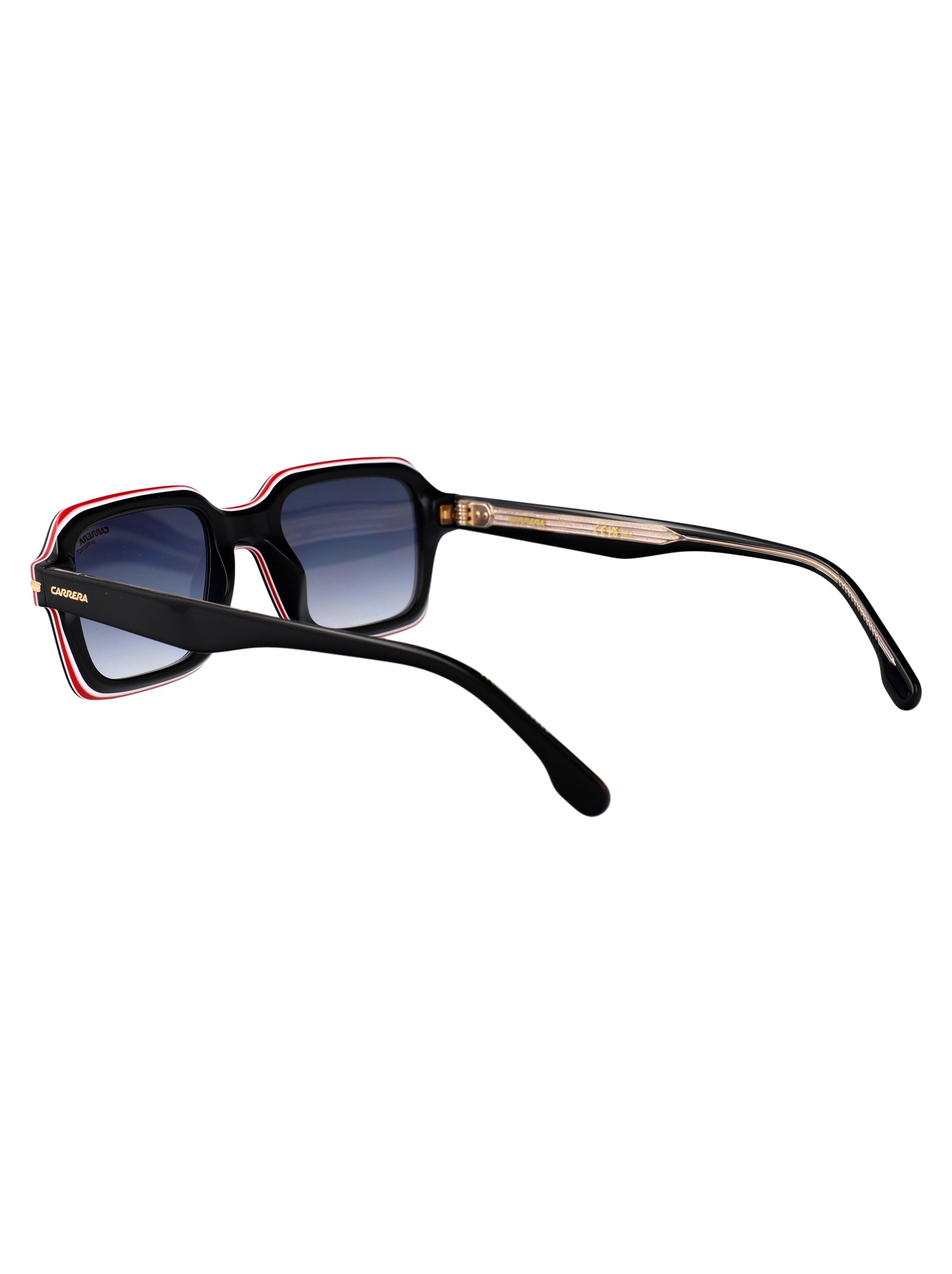 Carrera 358-S Black Gold Acetate Sunglasses