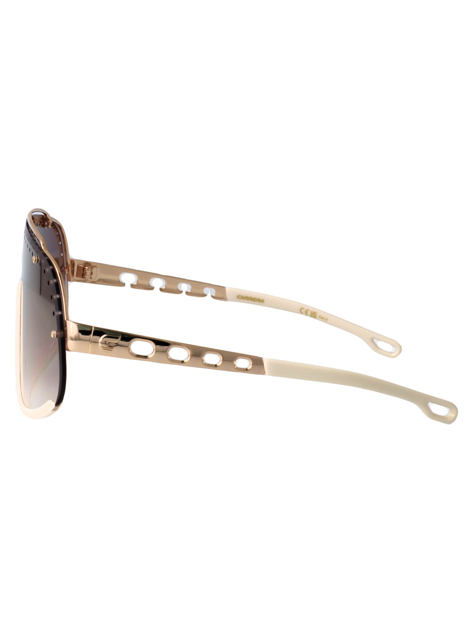 Flaglab 16 Vvp Gold Ivory Metal Sunglasses