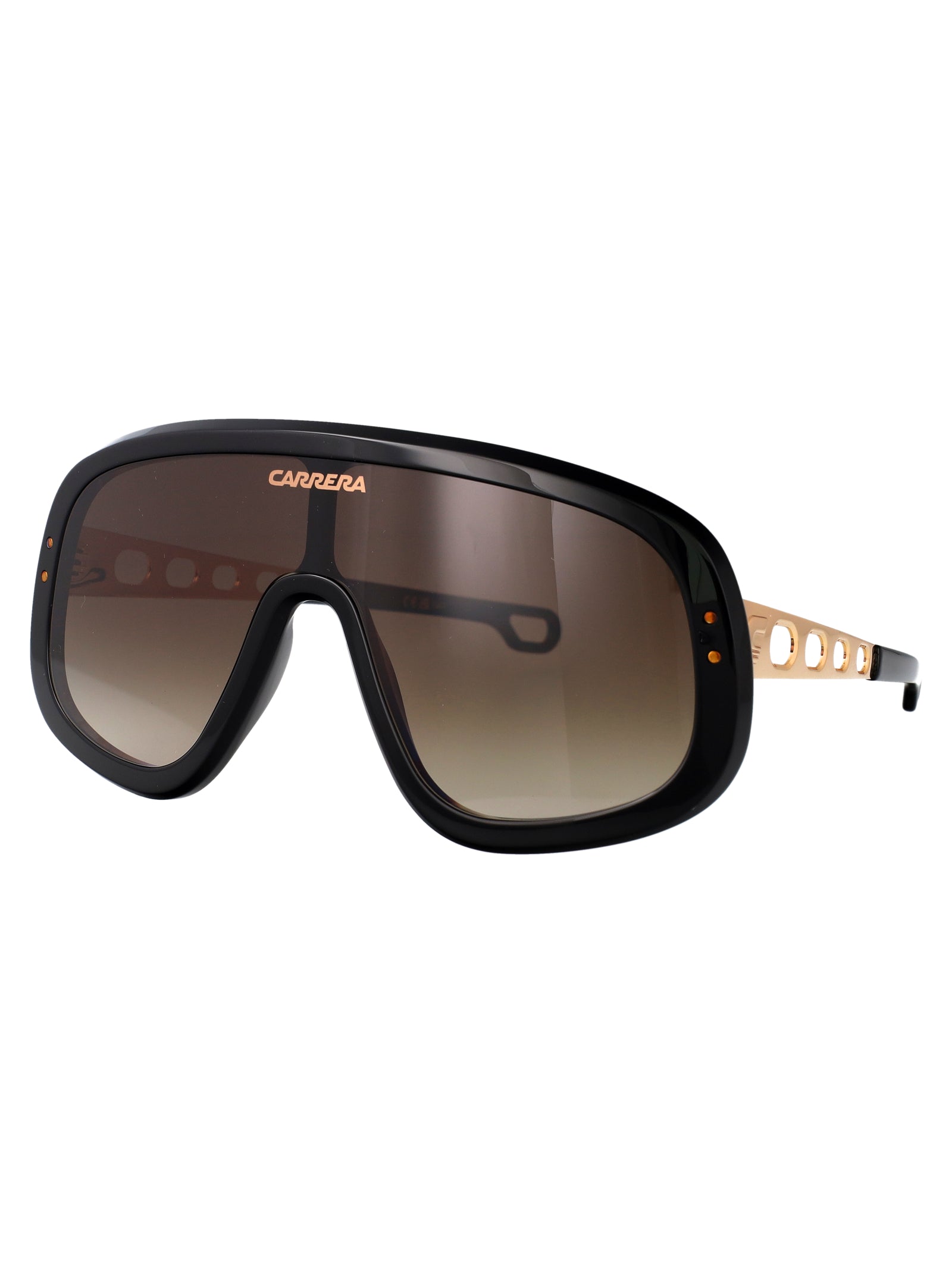 Flaglab 17 2m2 Black Gold Acetate Sunglasses