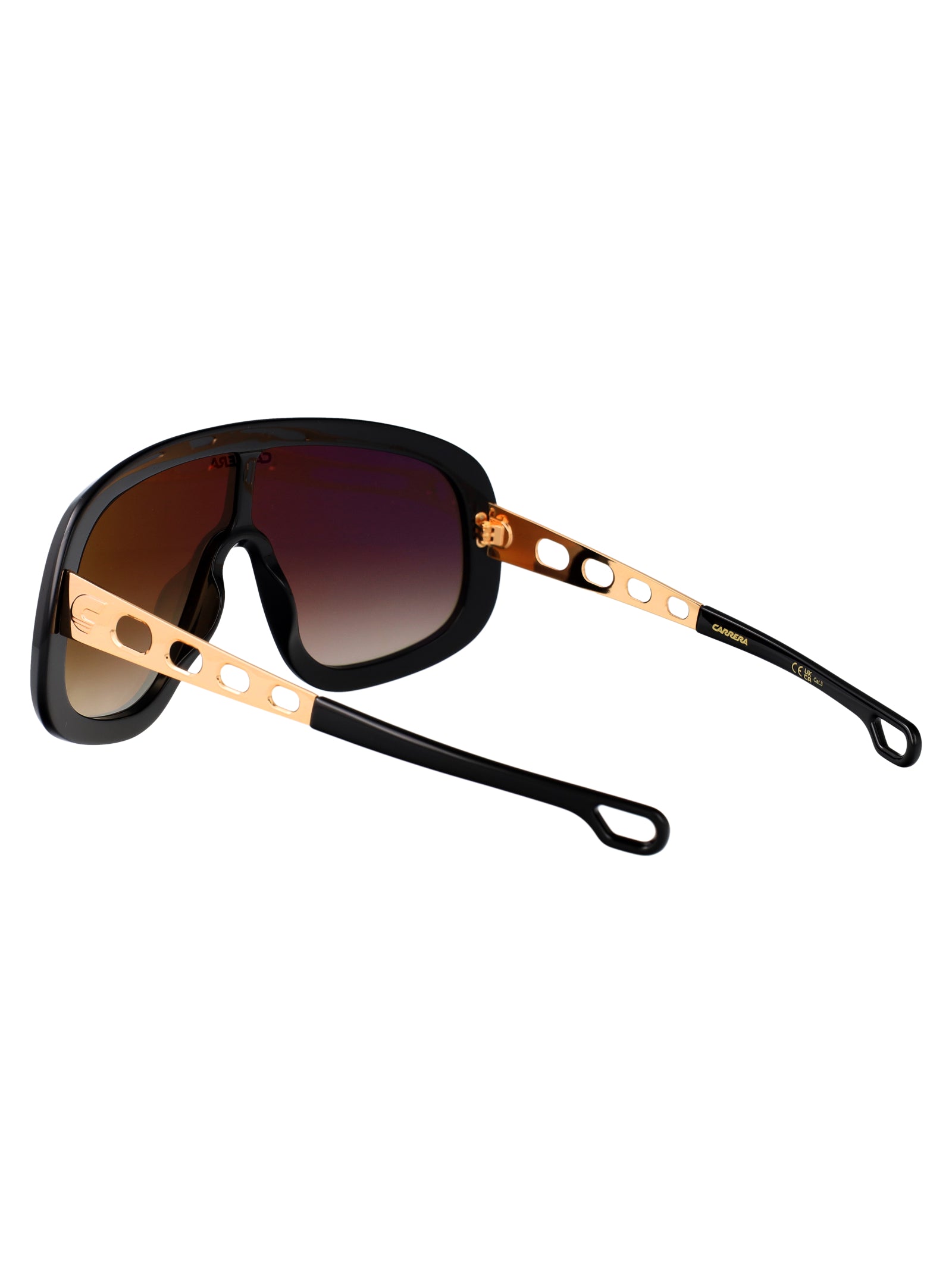 Flaglab 17 Black Gold Acetate Sunglasses