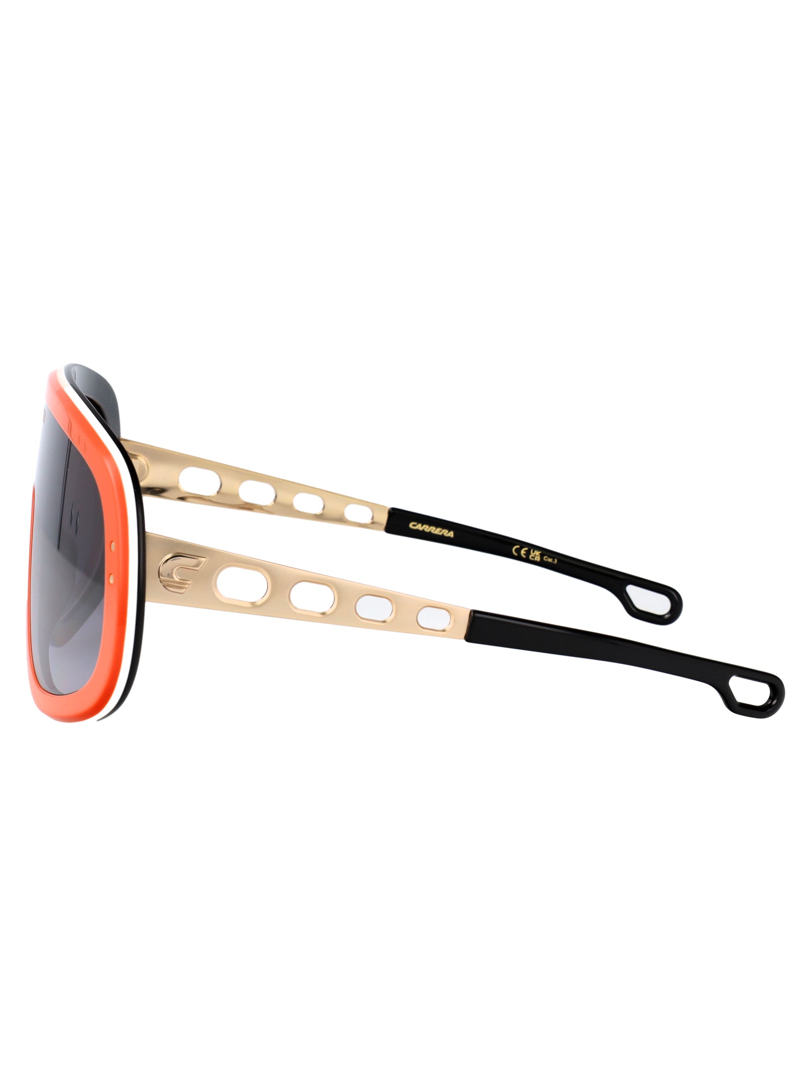Flaglab 17 Black Gold Acetate Sunglasses