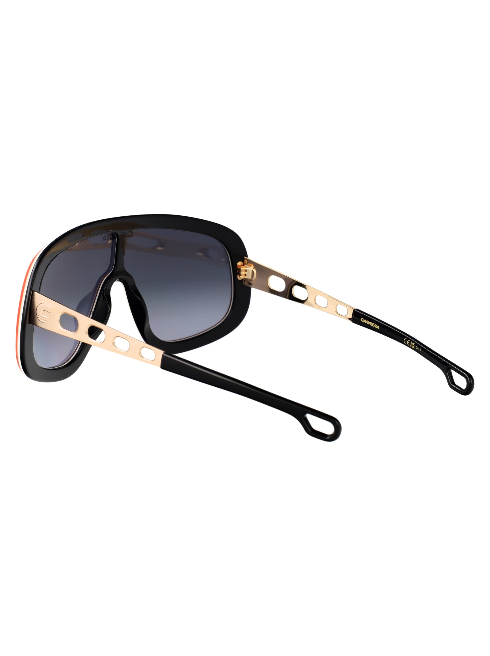 Flaglab 17 Black Gold Acetate Sunglasses