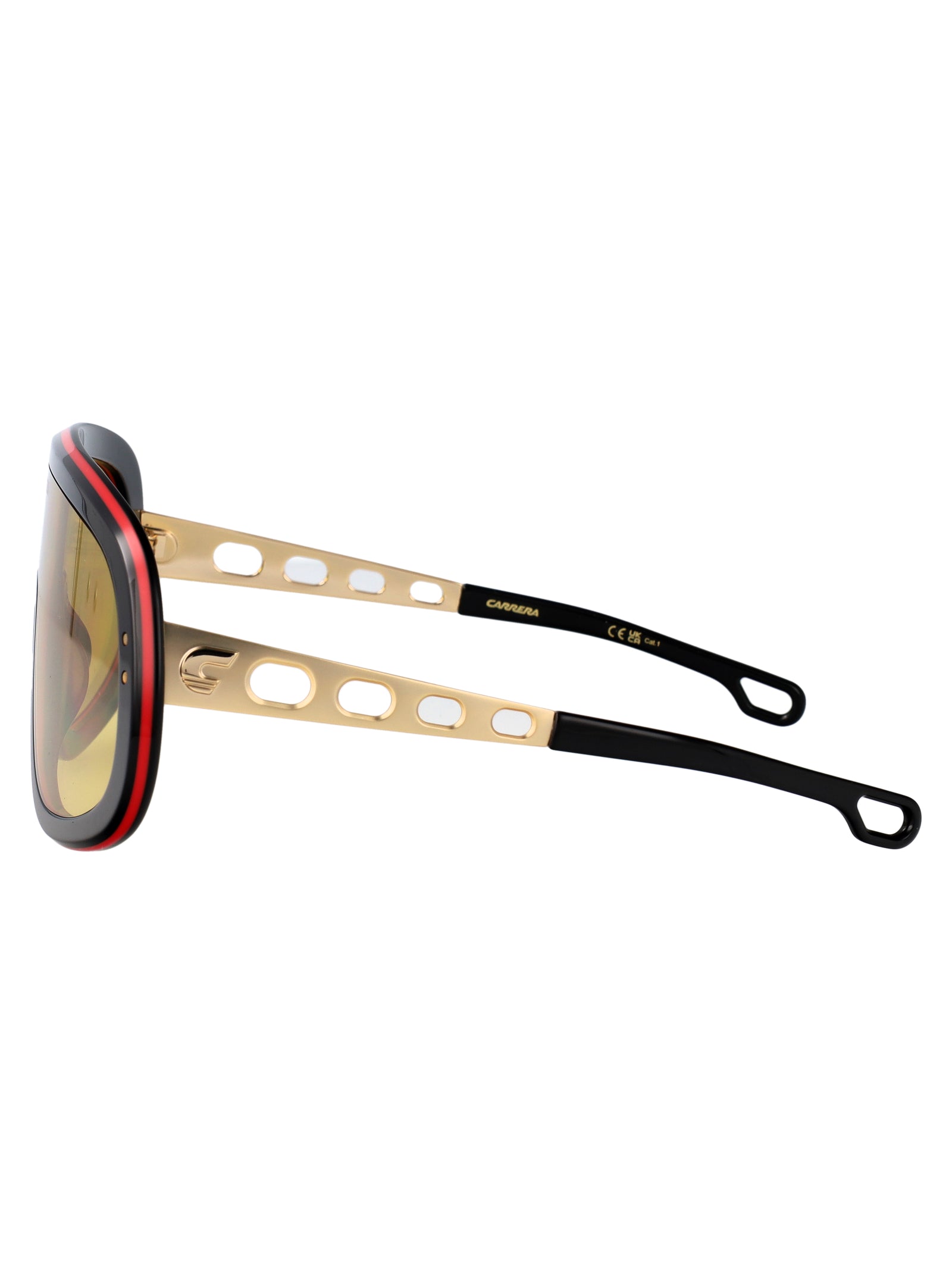 Flaglab 17 Black Gold Acetate Sunglasses
