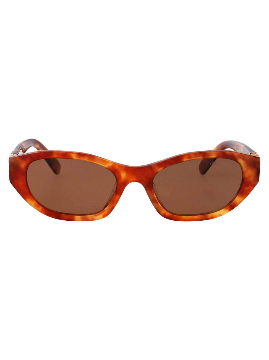 Sunglasses 0mu A03s Light Havana Acetate