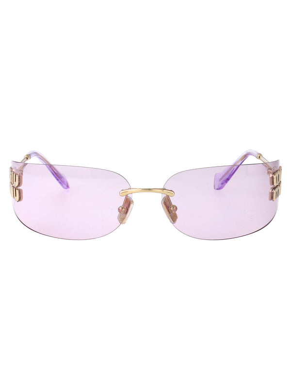 Sunglasses Pale Gold Metal