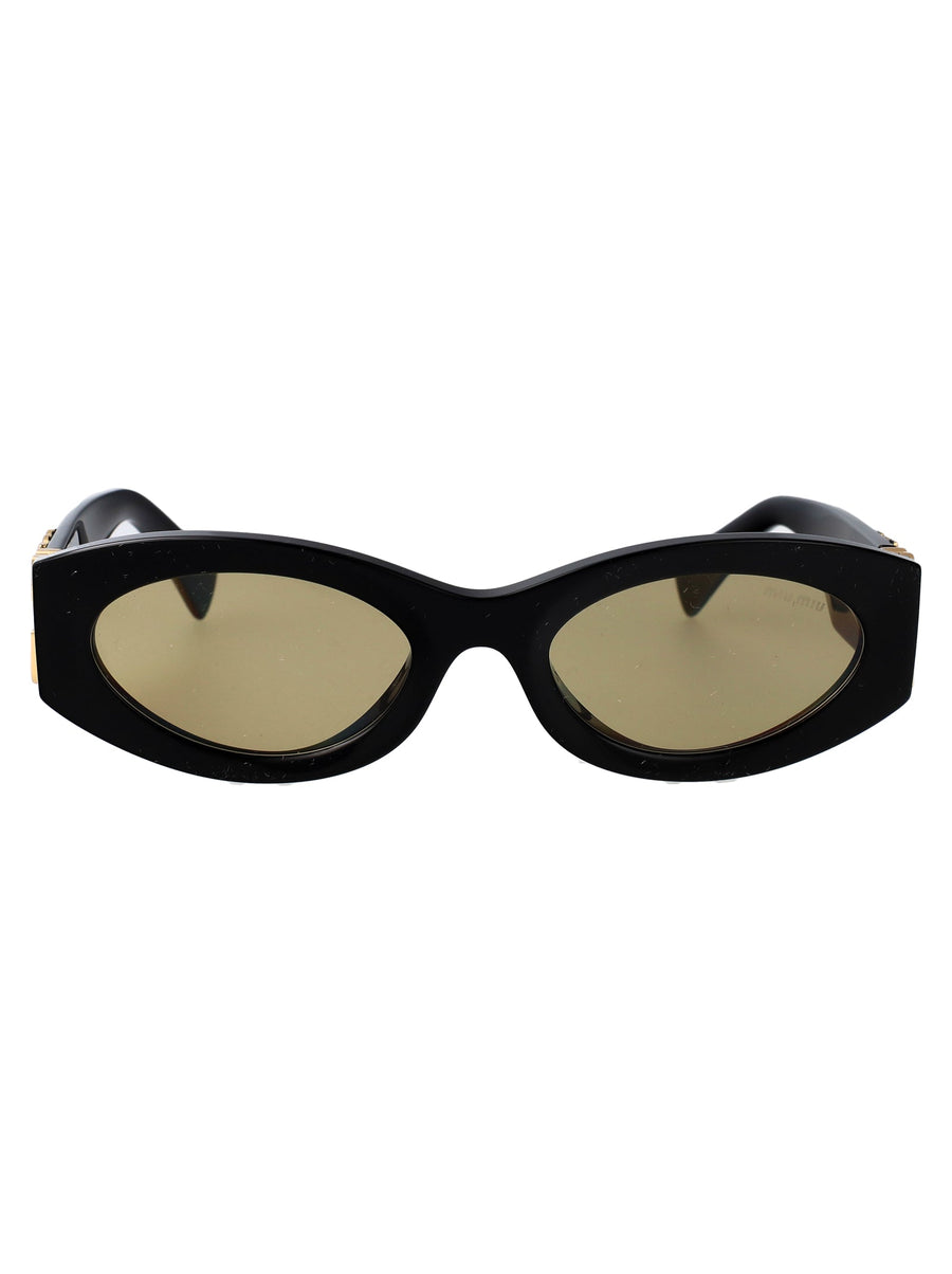 Sunglasses 0mu 11ws Black Acetate