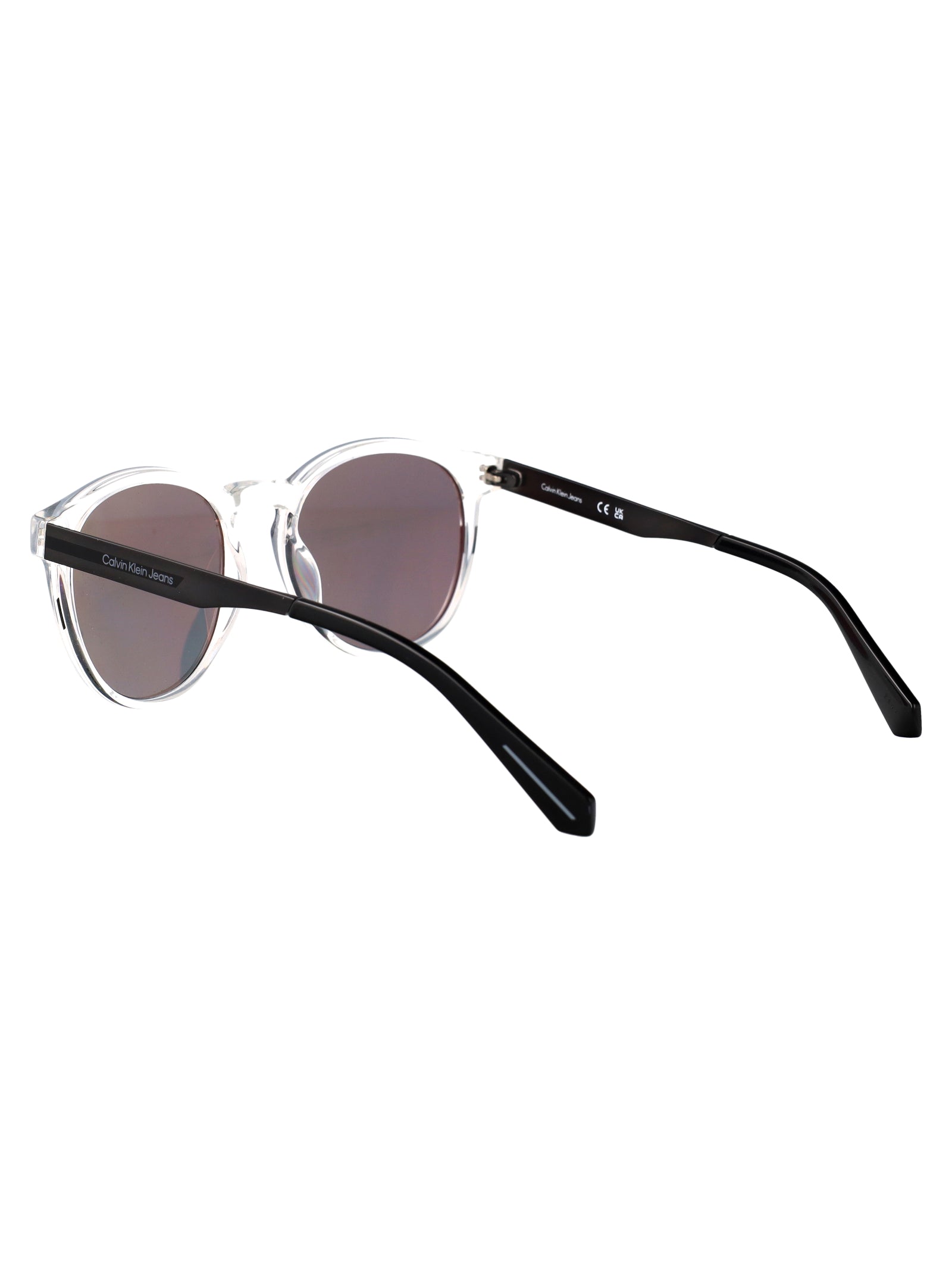 Ckj22643s Crystal Clear Acetate Sunglasses