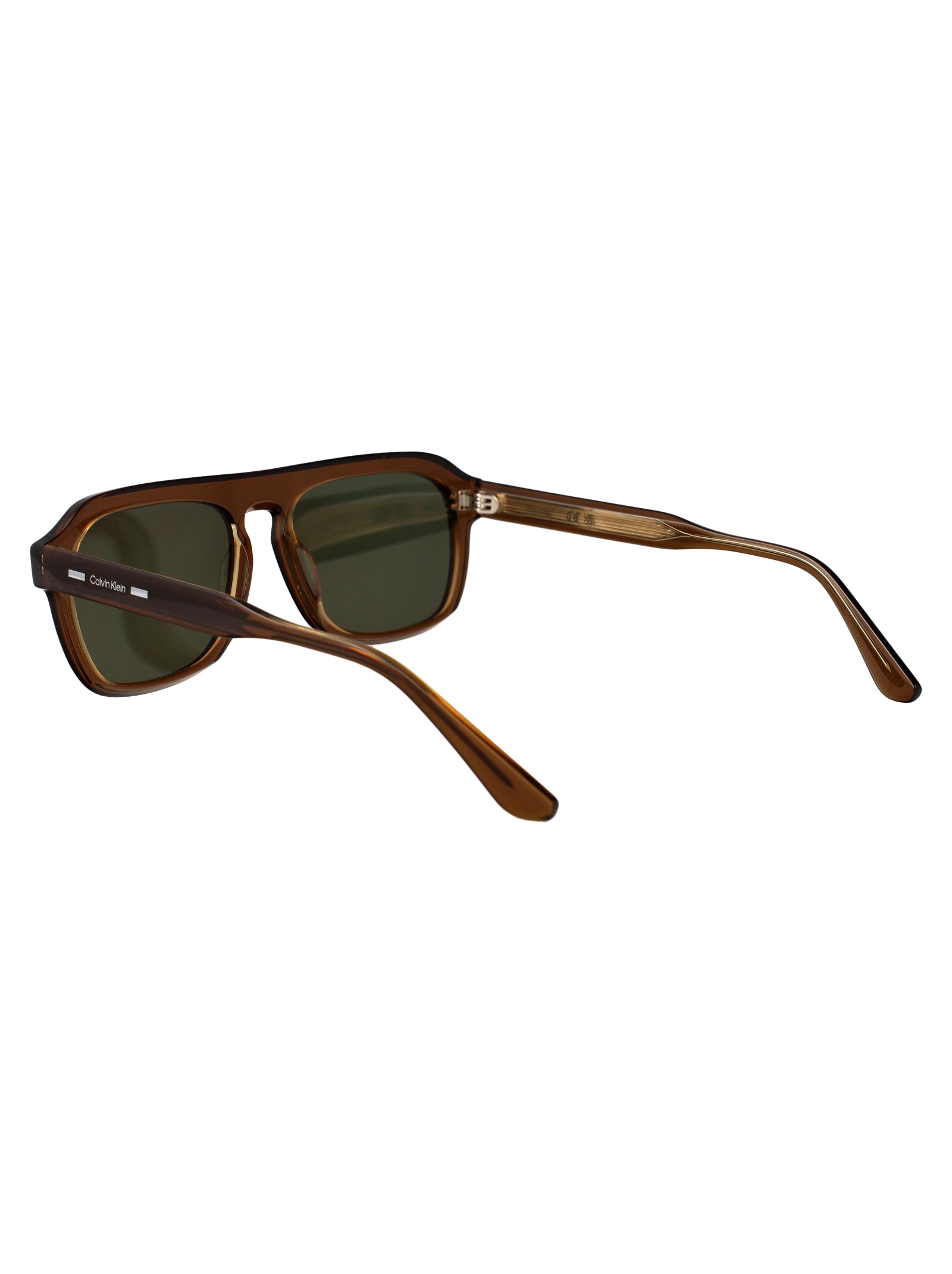 CK24504S Brown Acetate Sunglasses