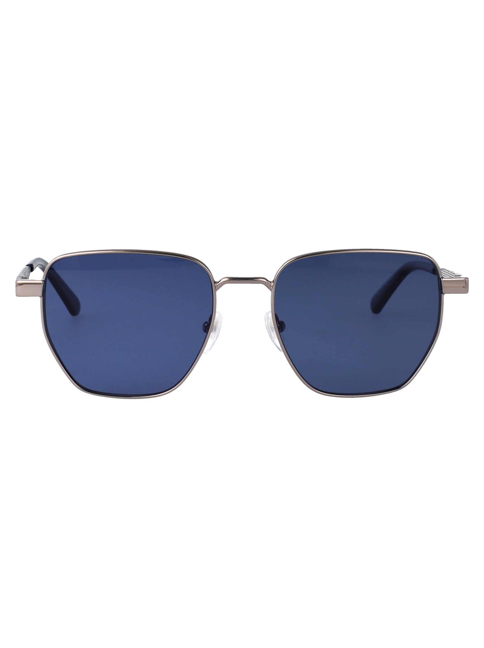 Ck25100s Light Gun Metal Sunglasses