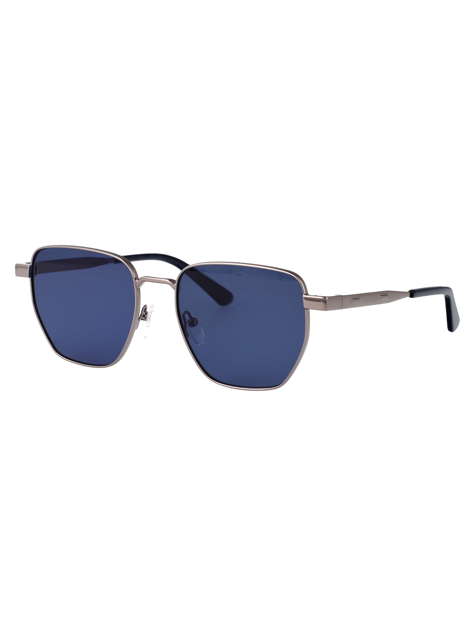 Ck25100s Light Gun Metal Sunglasses