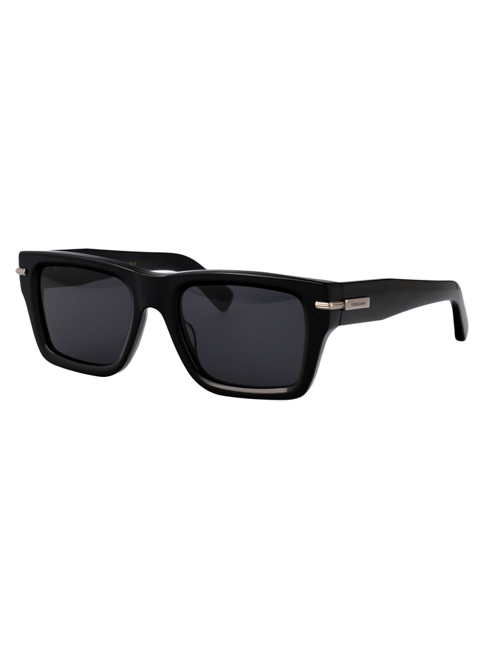 Sf2033s 1 Black Acetate Sunglasses