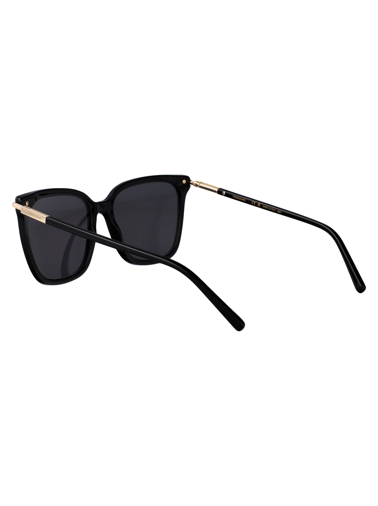 Sf2037s 1 Black Acetate Sunglasses