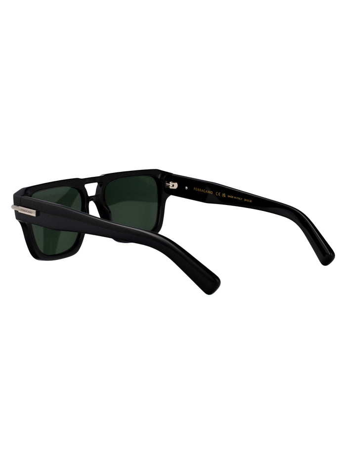 Sf2070s 1 Black Acetate Sunglasses