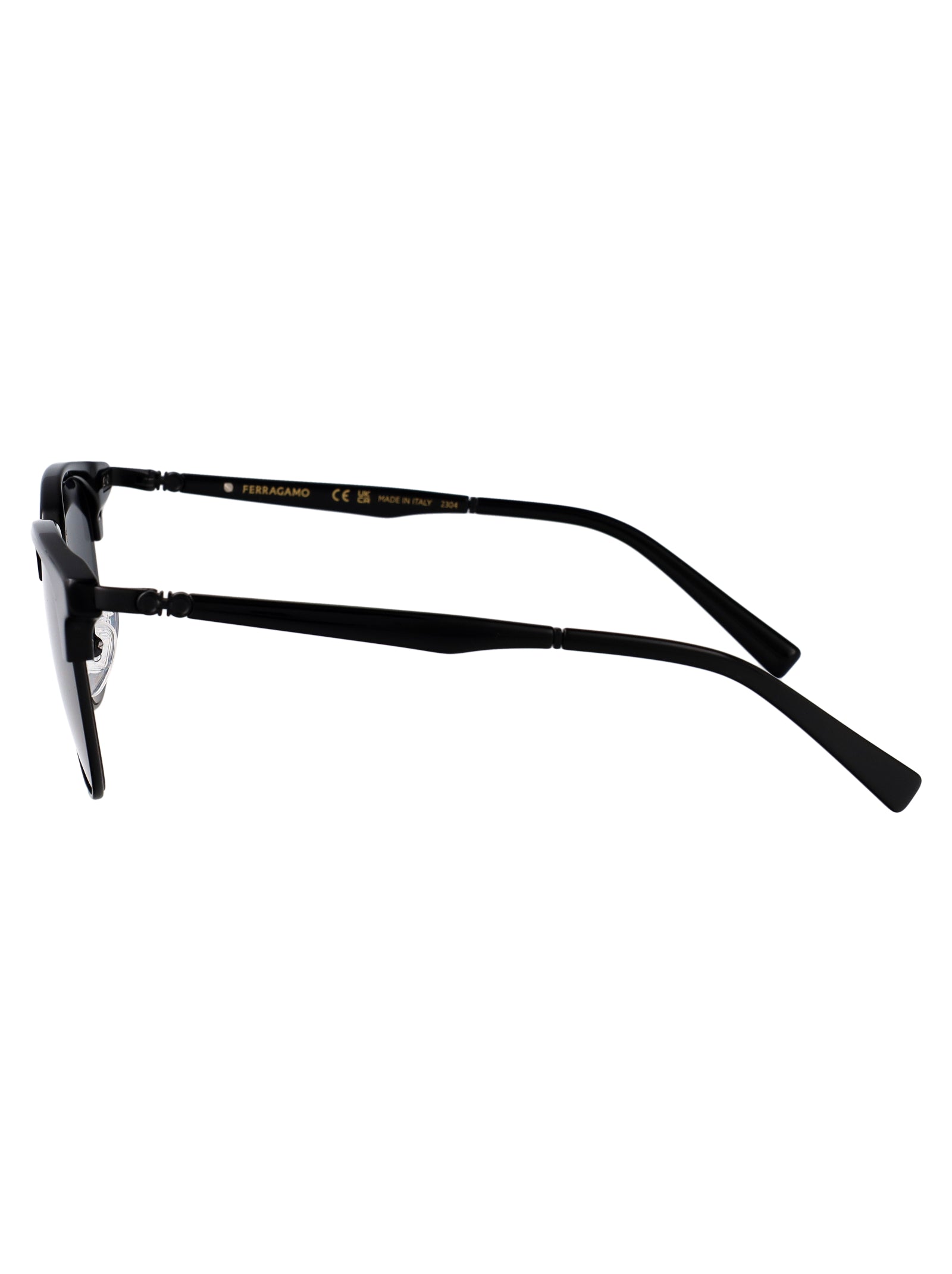 Sf307s 001 Black Metal Sunglasses