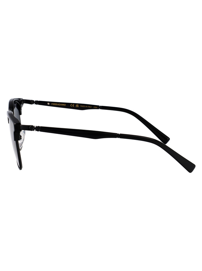 Sf307s 001 Black Metal Sunglasses