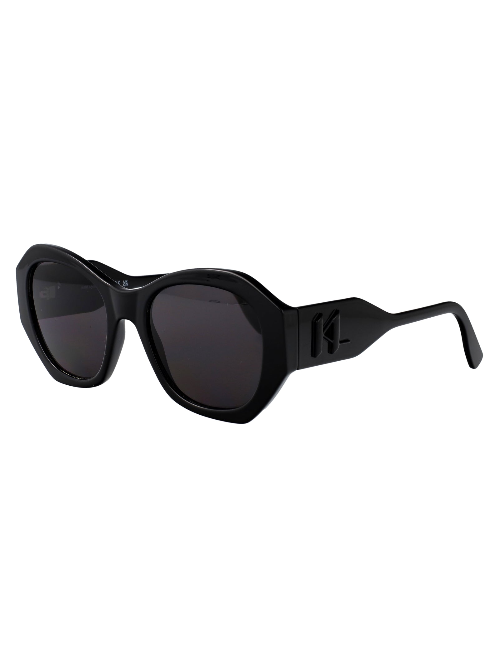 Kl6146s Black Acetate Sunglasses