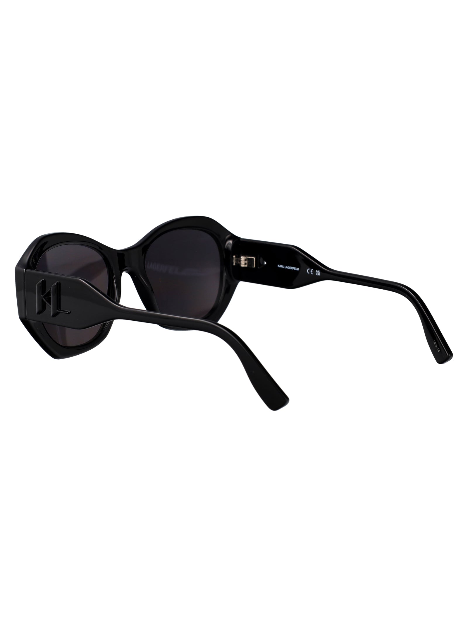 Kl6146s Black Acetate Sunglasses
