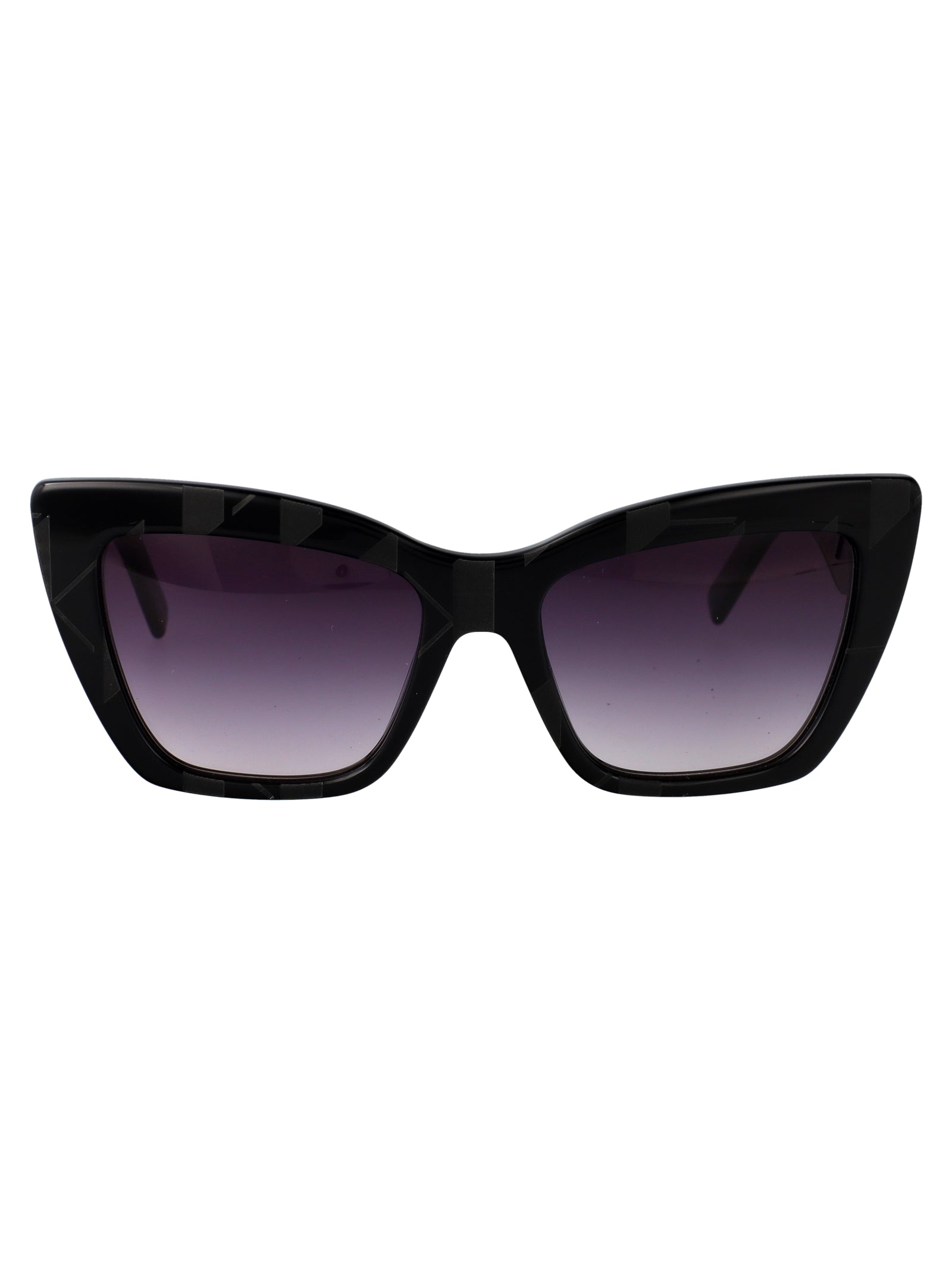 Kl6158s Black Acetate Sunglasses
