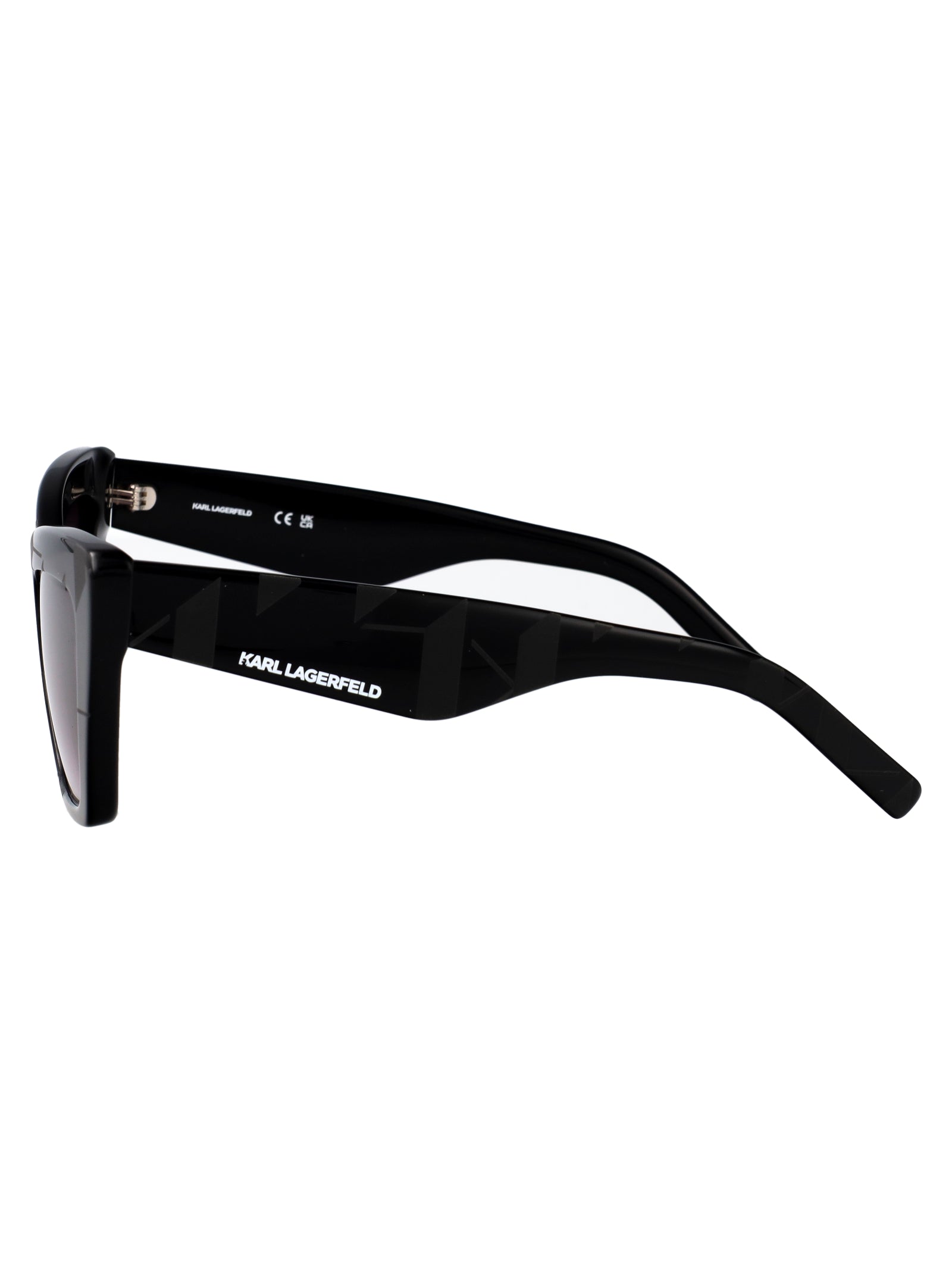 Kl6158s Black Acetate Sunglasses