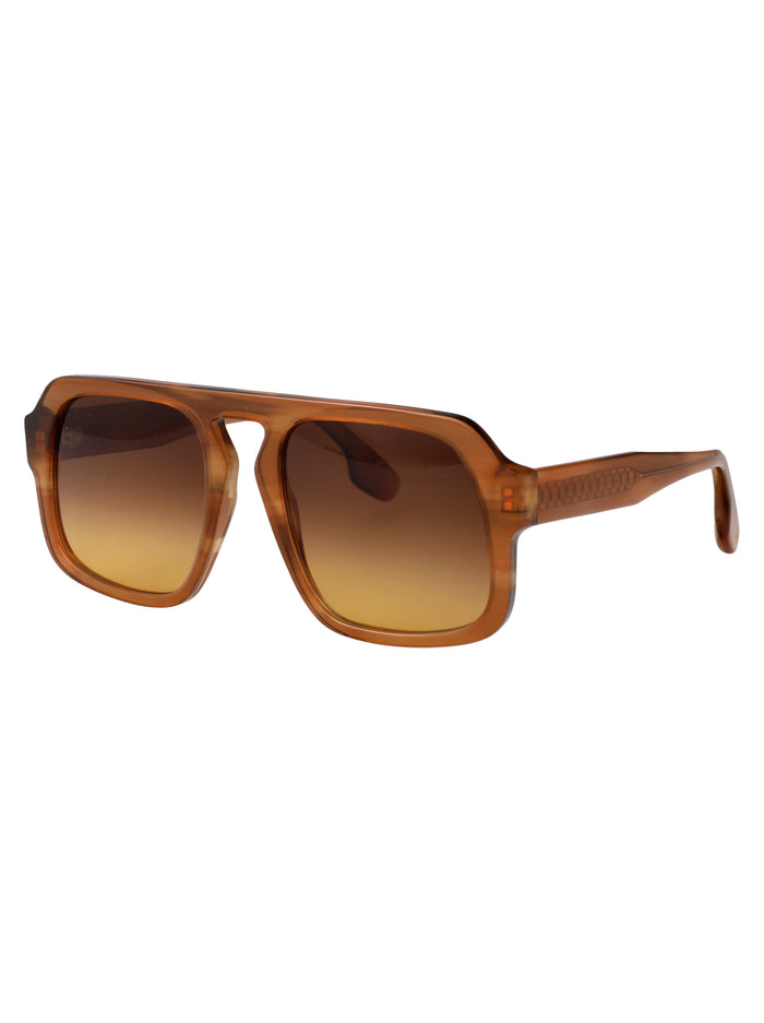 Vb674s 773 Honey Brown Horn Acetate Sunglasses