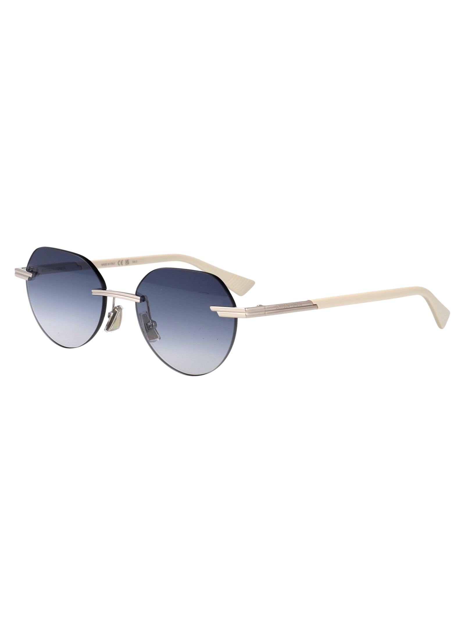 Bv1379s 004 Silver-silver-blue Metal Sunglasses