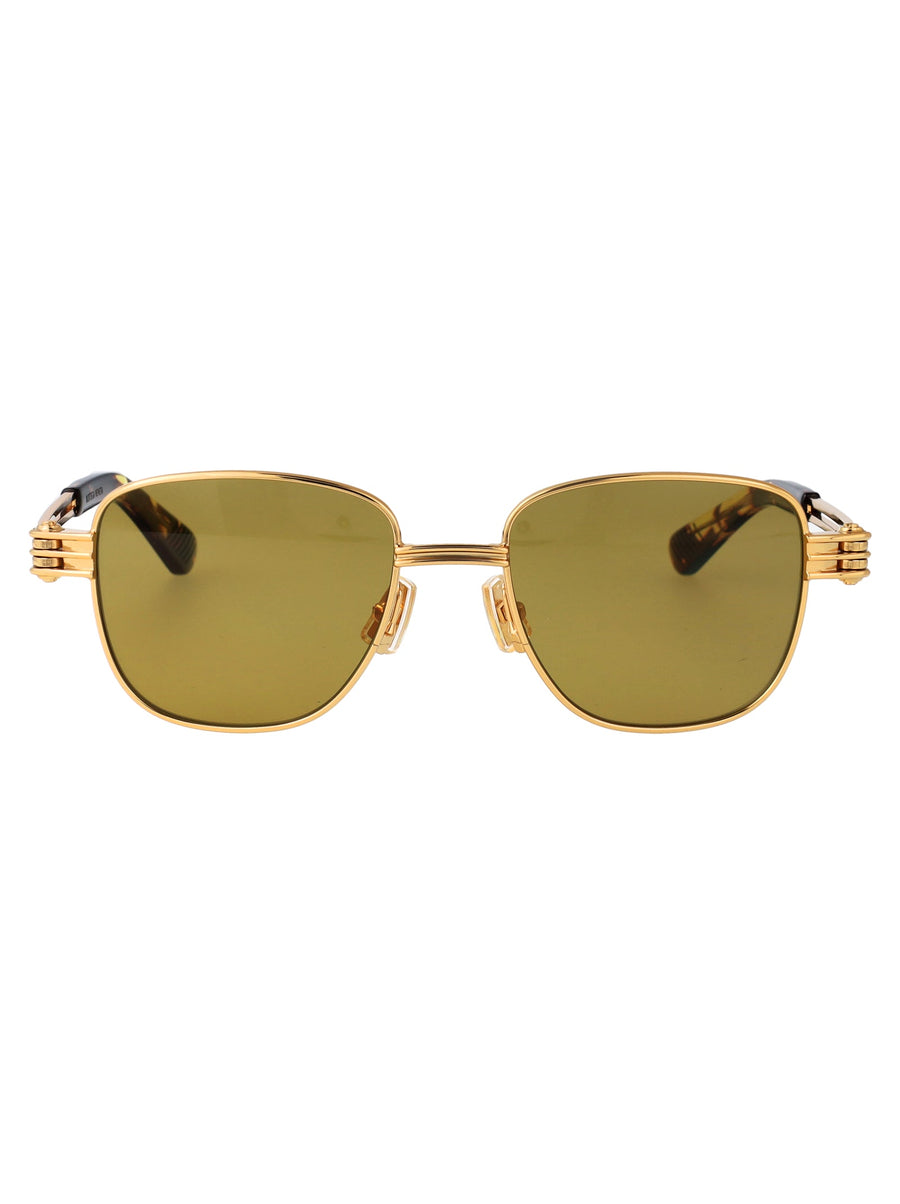 Sunglasses Bv1380s Gold Gold/gold/yellow Metal