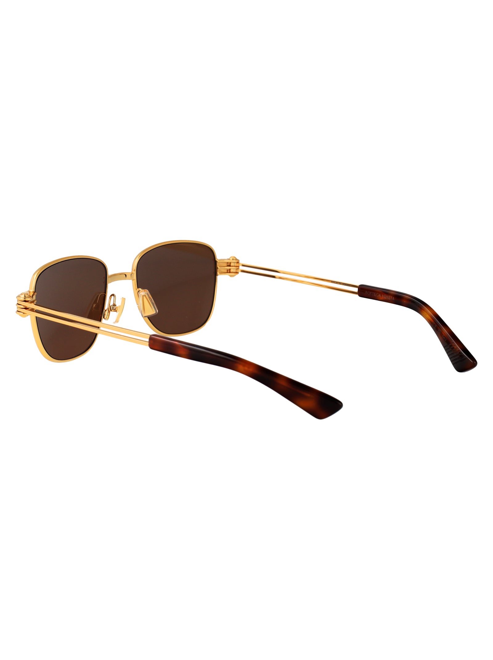 Bv1380s 003 Gold-gold-brown Metal Sunglasses
