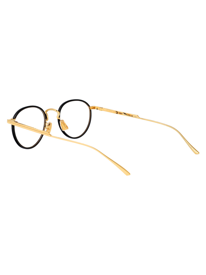Bv1389s 006 Gold-gold-transparent Metal Sunglasses