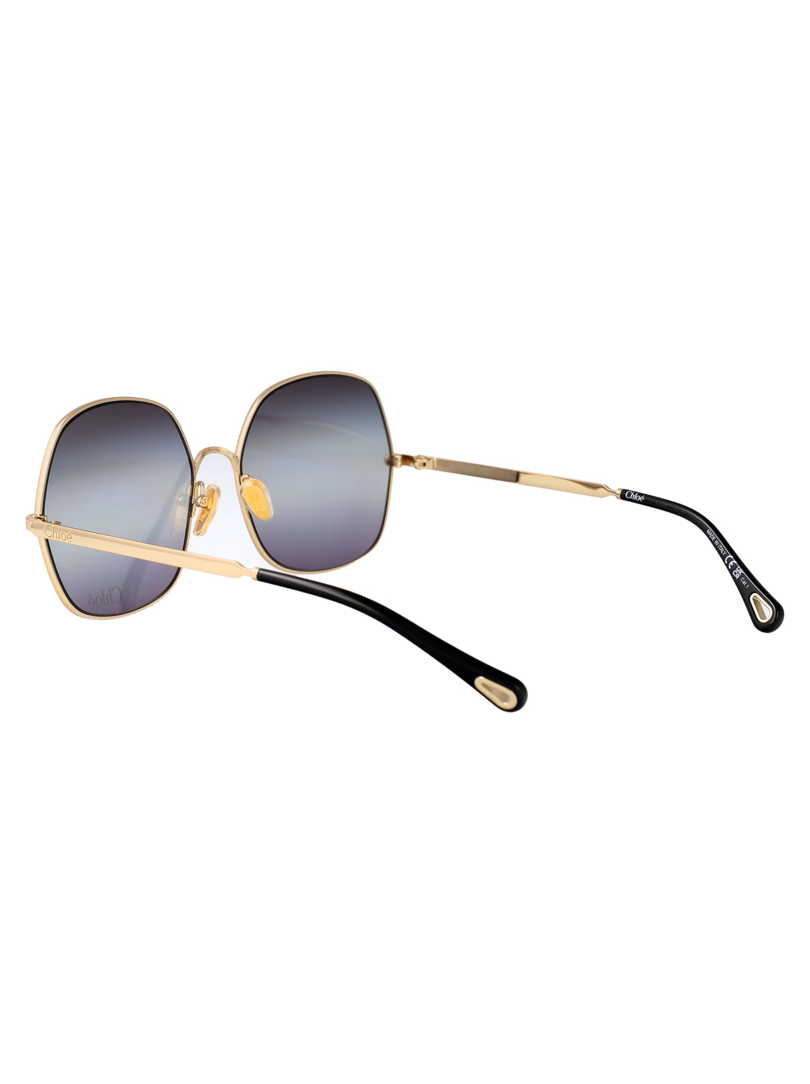 Ch0282s 001 Gold-gold-grey Metal Sunglasses